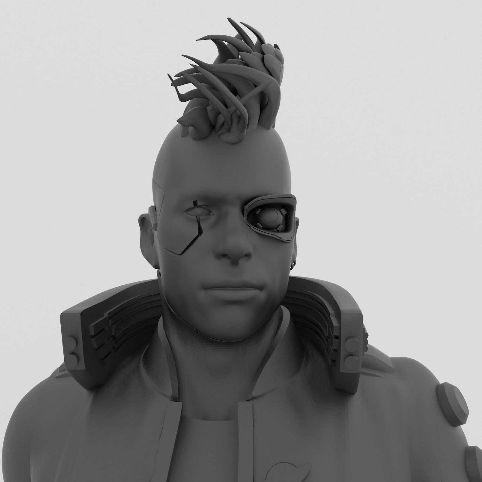 Wallpaper #UnRJw44B_8f4nGFaYnAg3 Cyberpunk 2077 3D Model Ready to Print Stl File for 3D Etsy