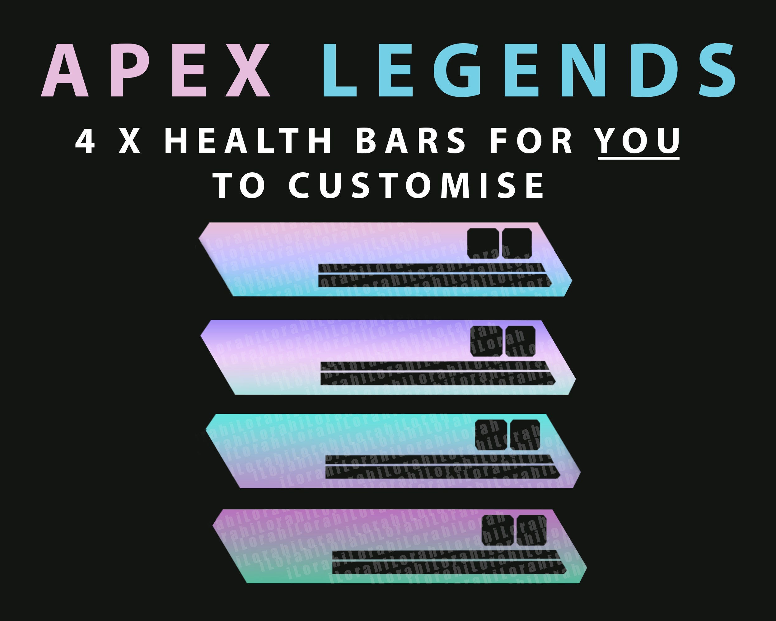 Wallpaper #ywAa1Y4BSdW8dNouxwm735 Apex Legends Barra De Salud Hud Personalizable Superposicion Etsy Mexico