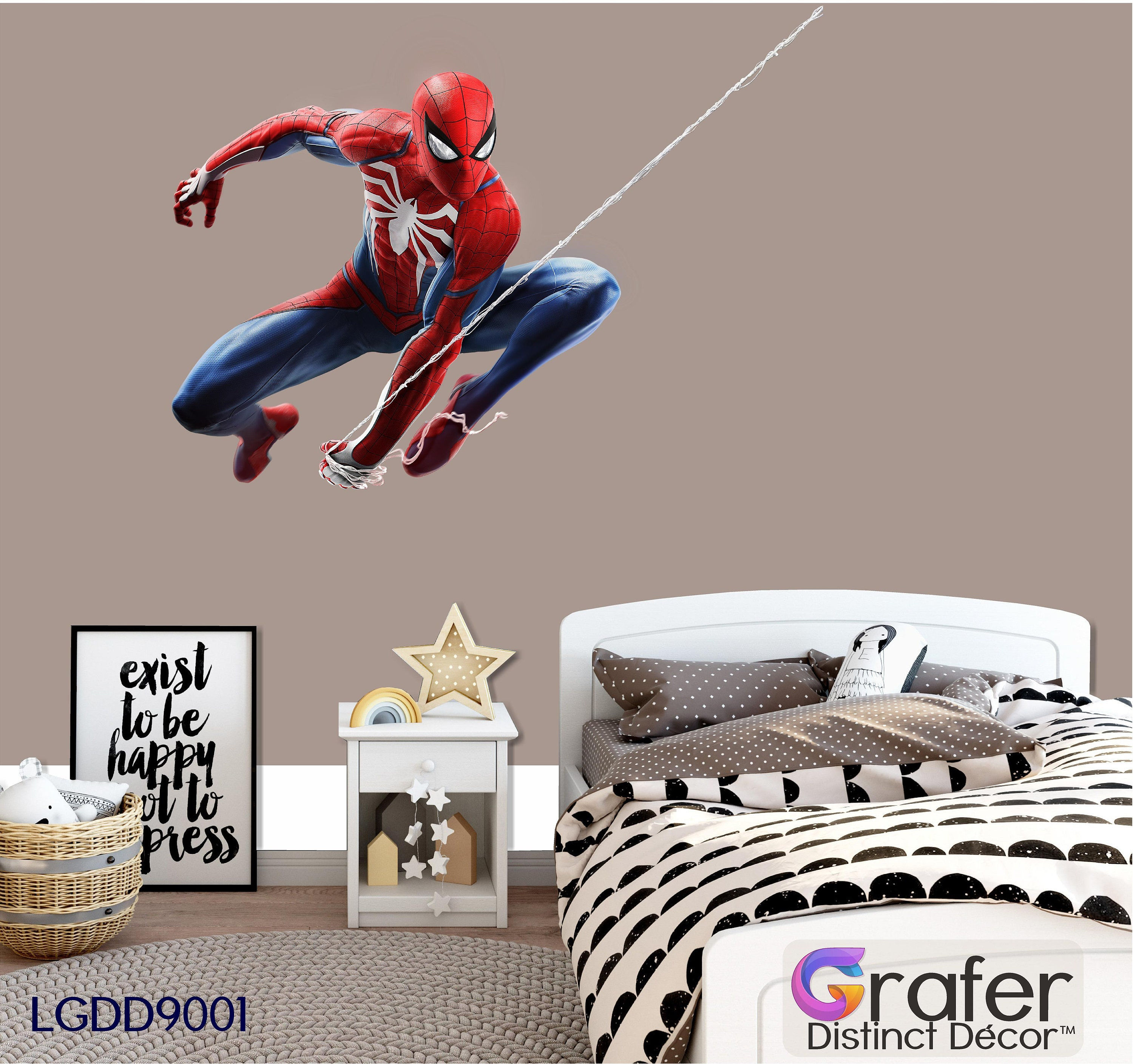 Wallpaper #O-pEV5MBlwTYPL18rBHC200 Amazing Spider Man Decal Marvel Comics Comic Hero Decal Wall Etsy