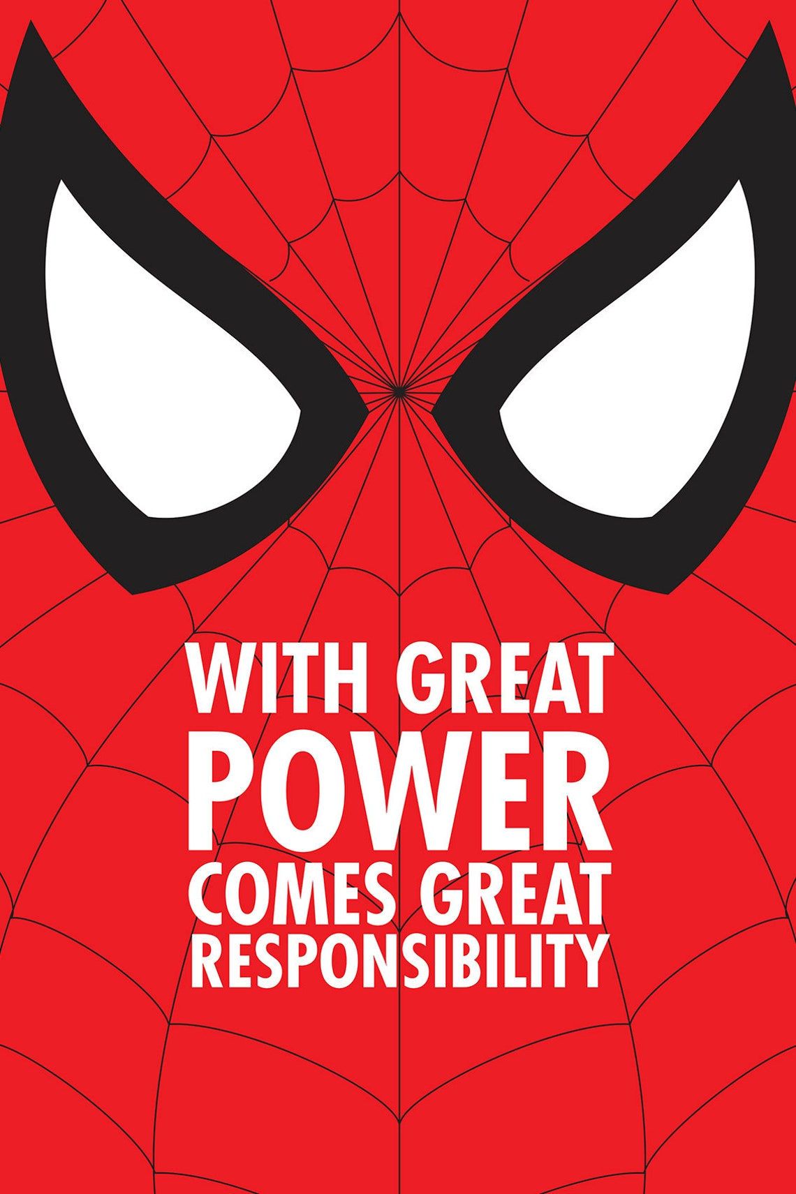 Wallpaper #IPQrOpMBKFX8bn3rwXjD329 Spiderman Print with Great Power Comes Great Responsibility Etsy