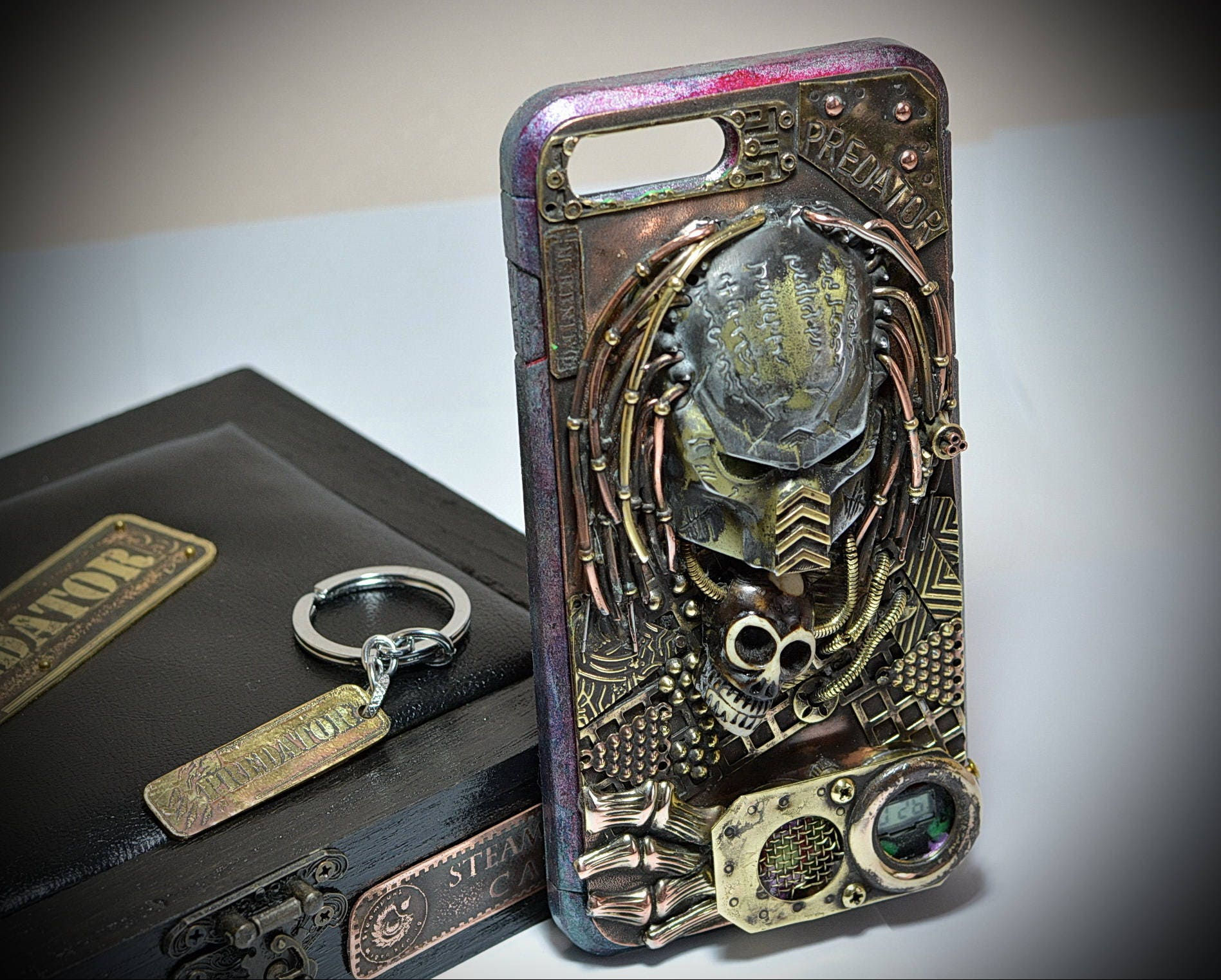 Wallpaper #7xkHF48BtGB6xQ78Am4p23 Steampunk Case Predator for iPhone 8 Plus and Etsy