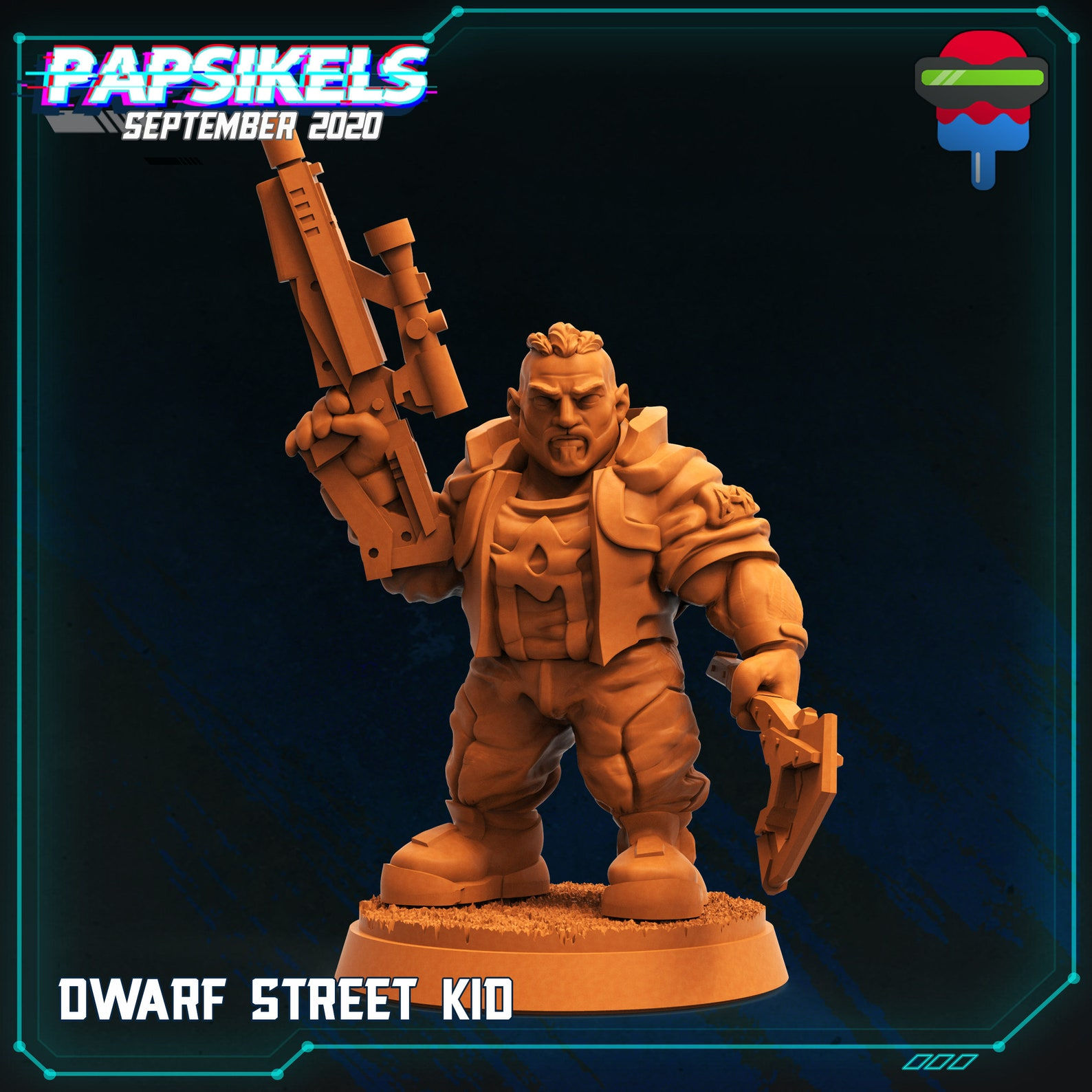 Wallpaper #hRnVFo8BtGB6xQ78u27g15 Cyberpunk Dwarf Street Kid 28mm Miniatures for Tabletop Etsy