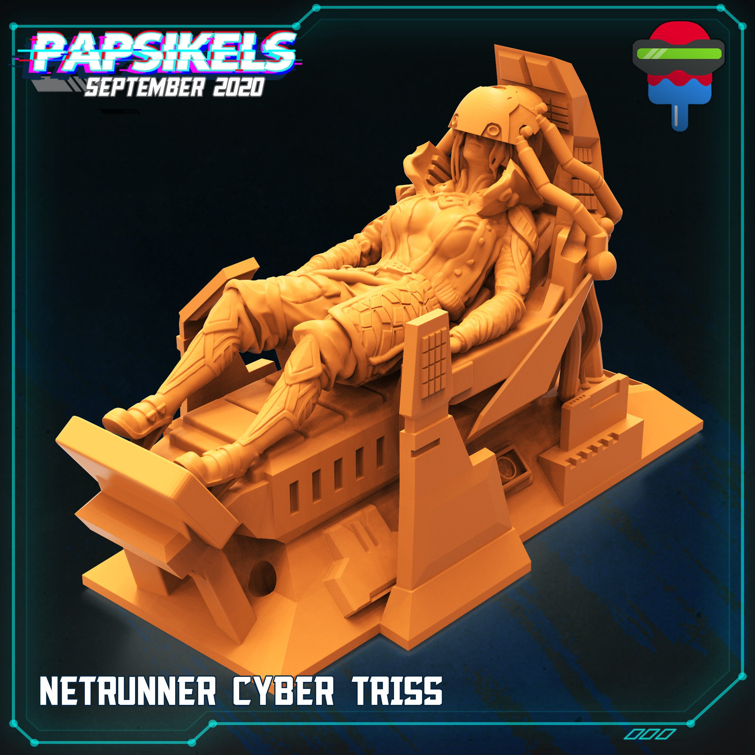 Wallpaper #b33c8I4Bnwiau_P6vQeX46 Cyberpunk Netrunner Cyber Triss 28mm Miniatures for Etsy