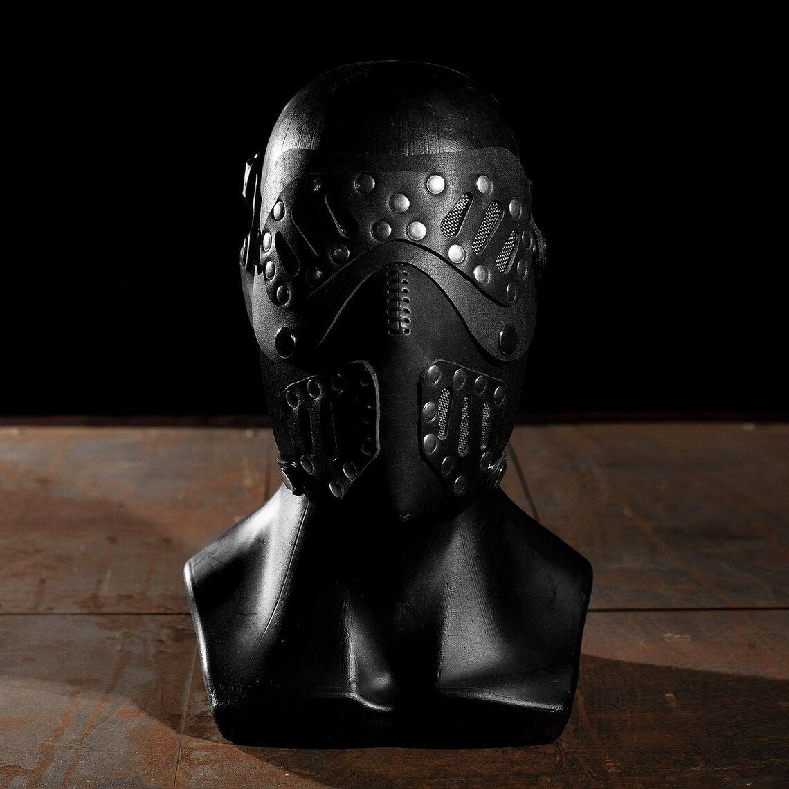 Wallpaper #PhkrF48BtGB6xQ78328043 Steampunk Cyberpunk Leather Black Mask Etsy