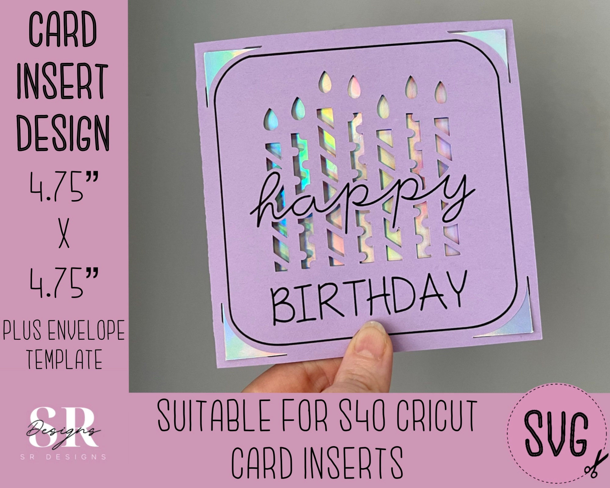 Wallpaper #PzHfNZMB5zzyi_yYK1hL118 Svg Birthday Insert Card Cricut S40 Insert Card Birthday Etsy Uk