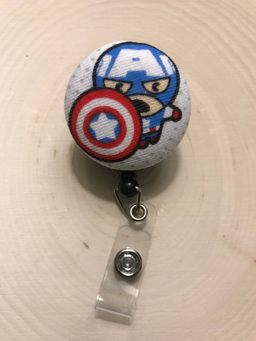 Wallpaper #_nOlho4BFI5NbQkskx-V55 Captain America Badge Reel Marvel Badge Reel End Game Etsy