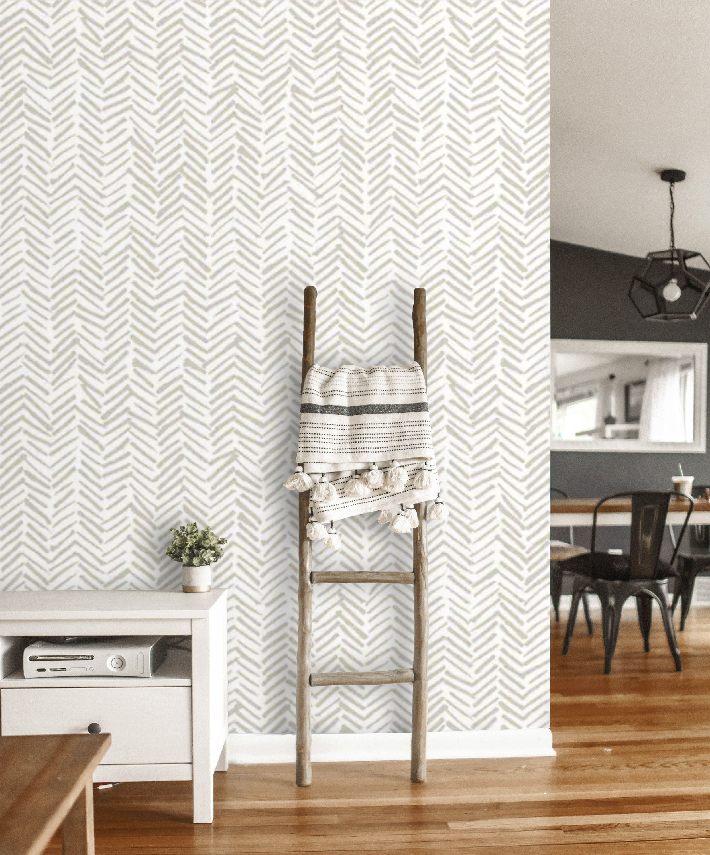 Wallpaper #BGc5B5MBSpphPi3-MMXD141 Herringbone Wallpaper Peel and Stick Modern Removable Minimal Etsy