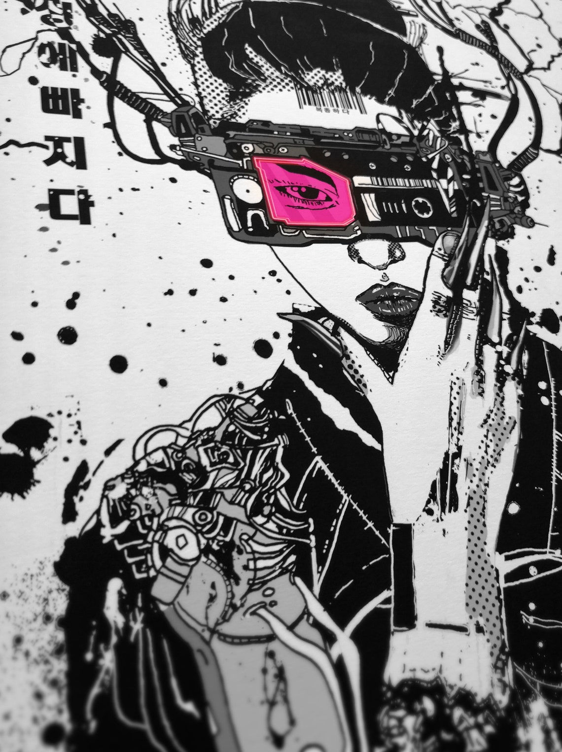 Wallpaper #hmg5HZMBSpphPi3-JCWr215 Cyberpunk Art Print Poster Etsy