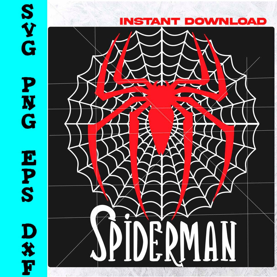 Wallpaper #DmfI_ZIBSpphPi3-PJ00285 Spiderman Svg Spiderman Web Instant Download Cricut Cutting Etsy