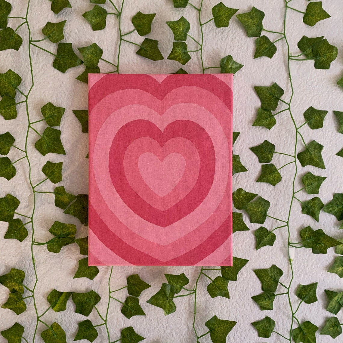 Wallpaper #tGeU55IBSpphPi3-kjik59 Aesthetic Hearts Canvas Painting Etsy