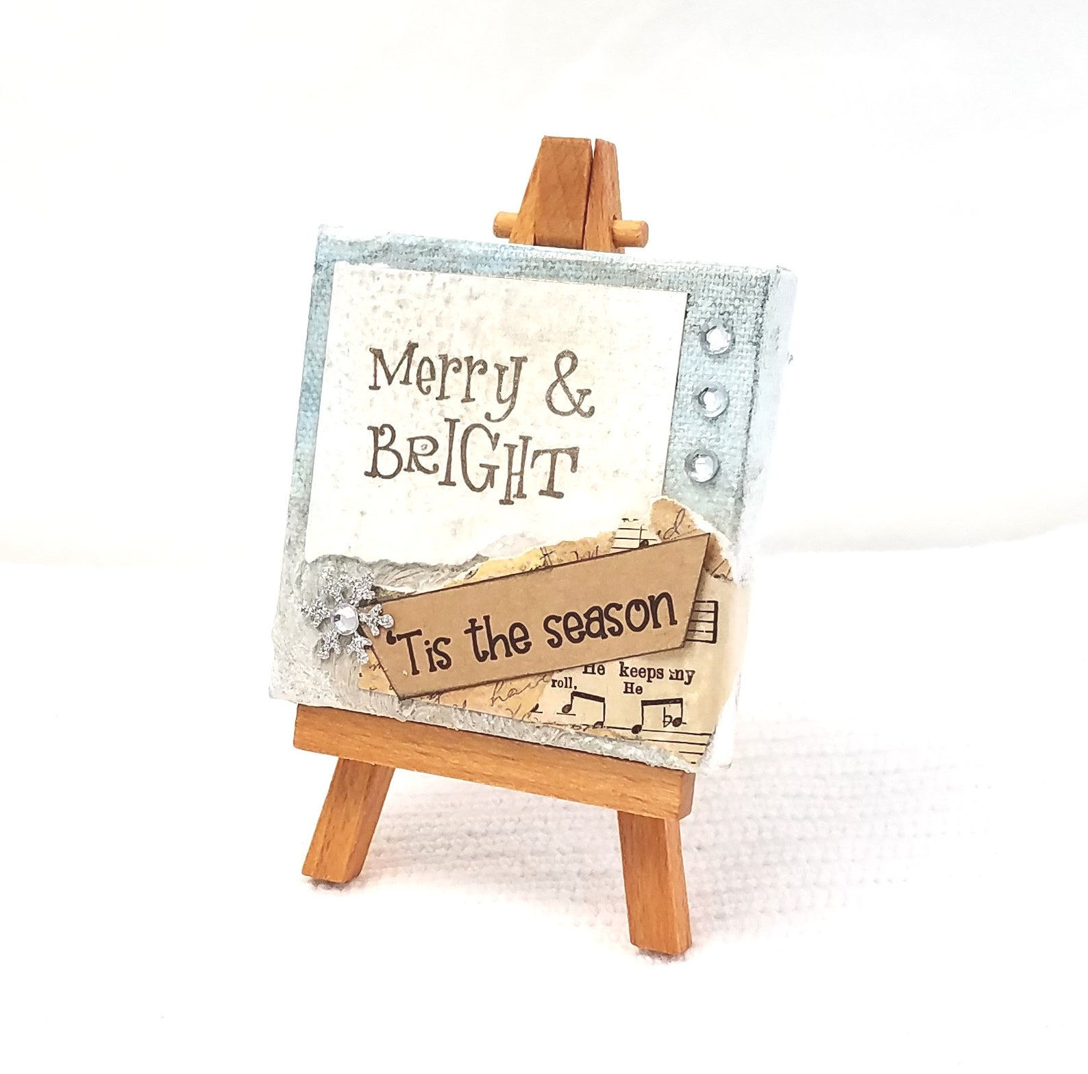 Wallpaper #W2g2IpMBSpphPi3-mTKk228 Mini Canvas Mixed Media Canvas Christmas Decor Mixed Media Mini Canvas