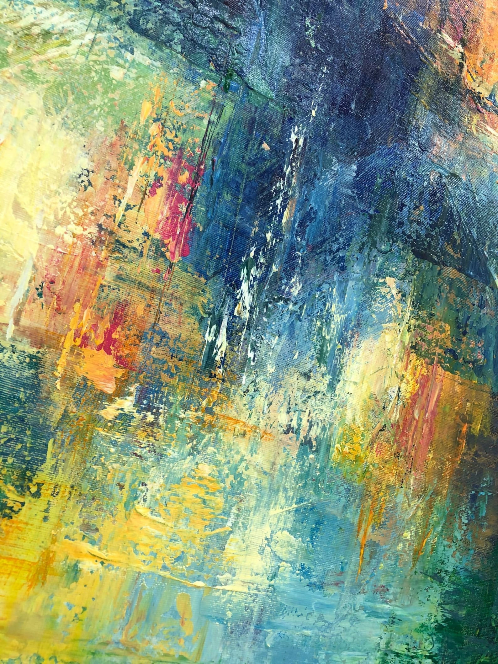 Wallpaper #5QB-644BSdW8dNouhhE938 Colorful Abstract Paintings on Canvas in Bright Solors Art Etsy