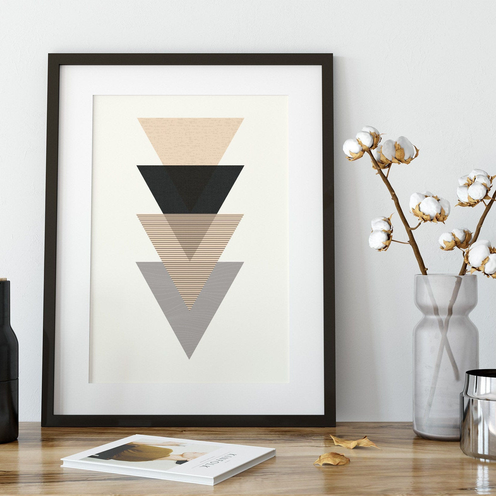 Wallpaper #a2flDJMBSpphPi3-ROG813 Geometric Print Wall Art Triangle Wall Art Prints Etsy