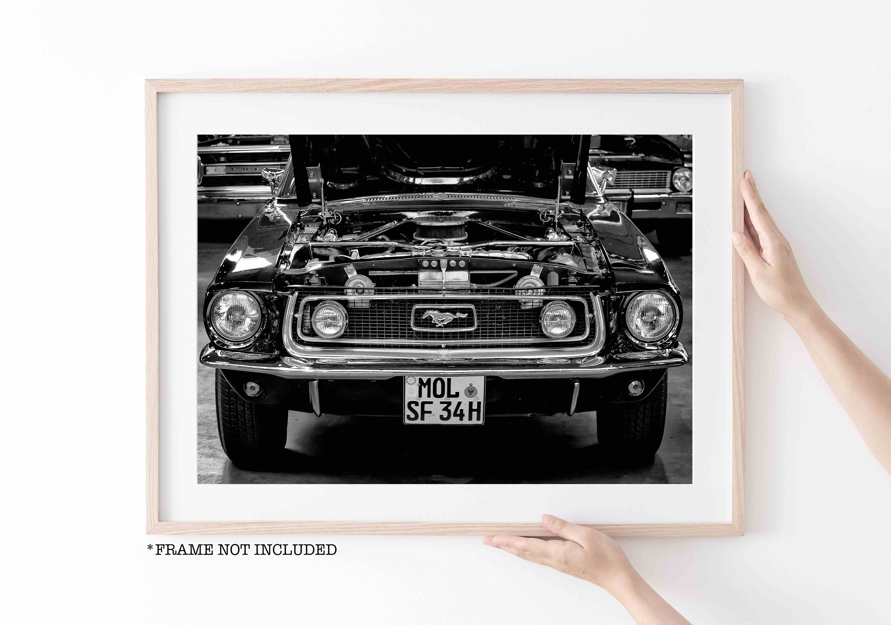 Wallpaper #1hnEN48BtGB6xQ78SaZQ42 9 Classic American Muscle Car Art Poster Prints A4 A3 A2 A1 Etsy