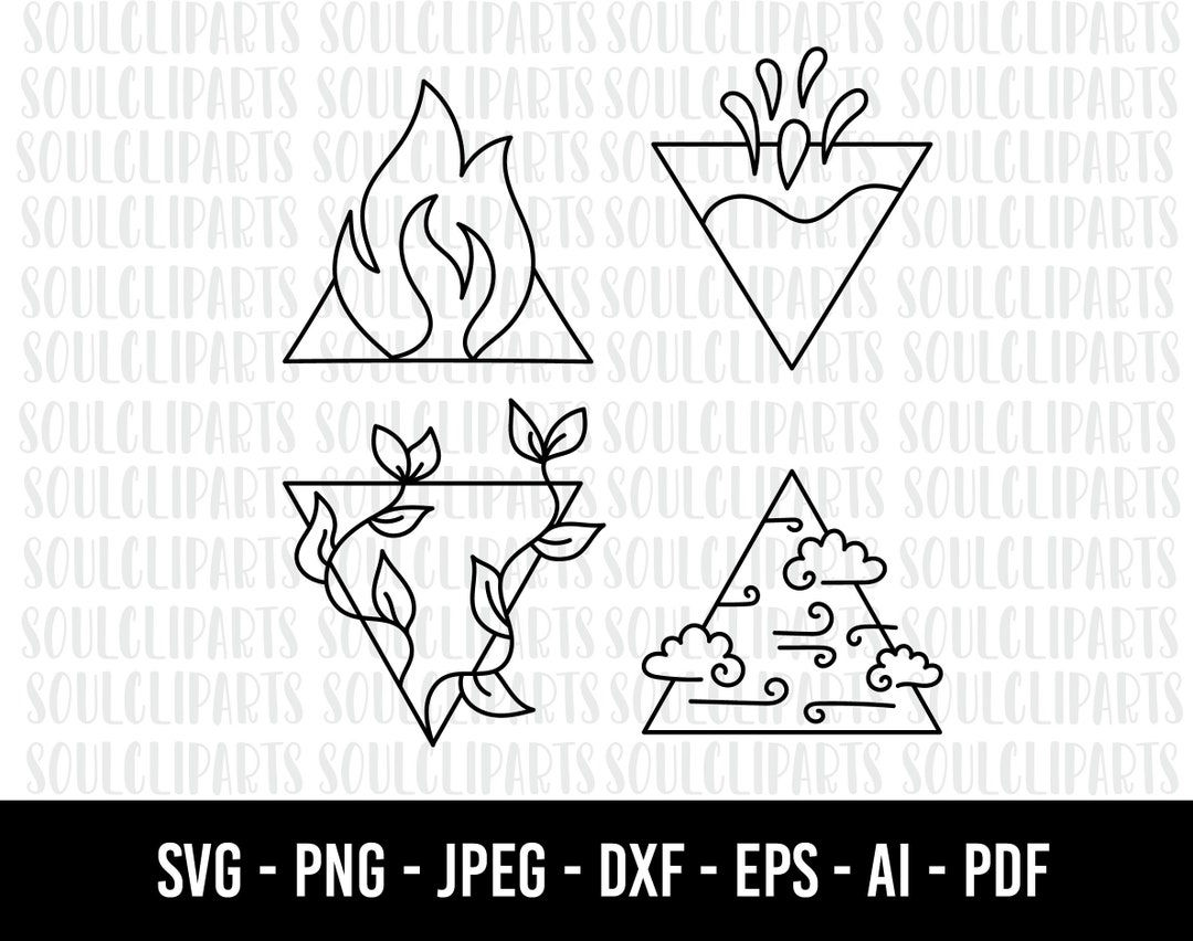 Wallpaper #Bx0jLJMBlOZrFDOkv8p0338 Cod586 Four Elements Svg 4 Elements Symbols Four Elements Template