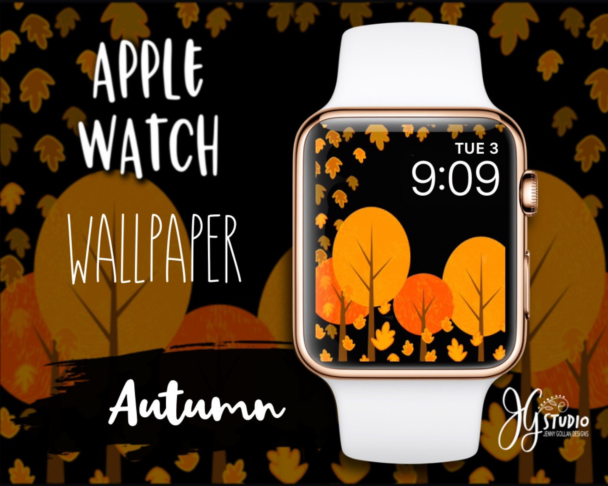 Wallpaper #d4d84 Apple Watch Wallpaper Apple Watch Face Owl Watch Wallpaper Etsy