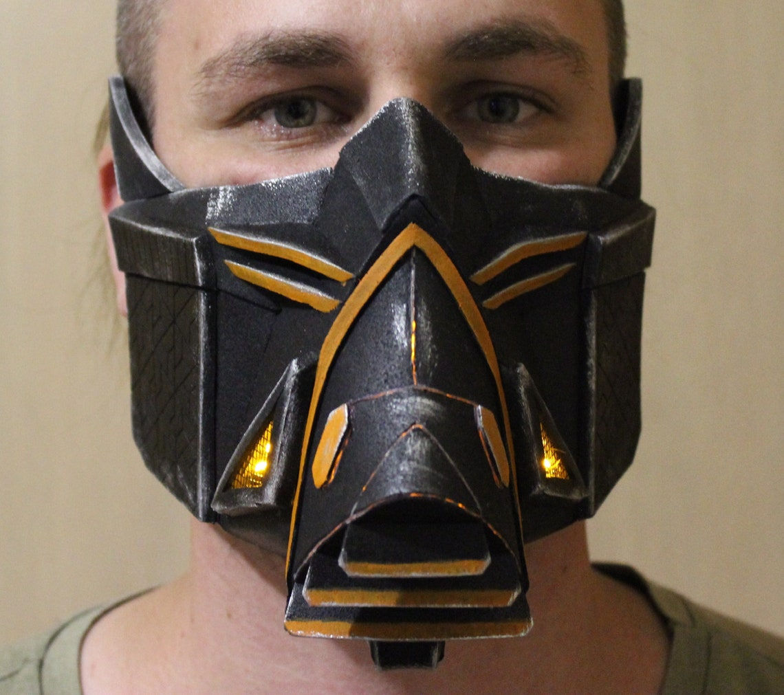 Wallpaper #bH2h844Bnwiau_P60w0E10 Cyberpunk Face Mask Respirator 2 Etsy
