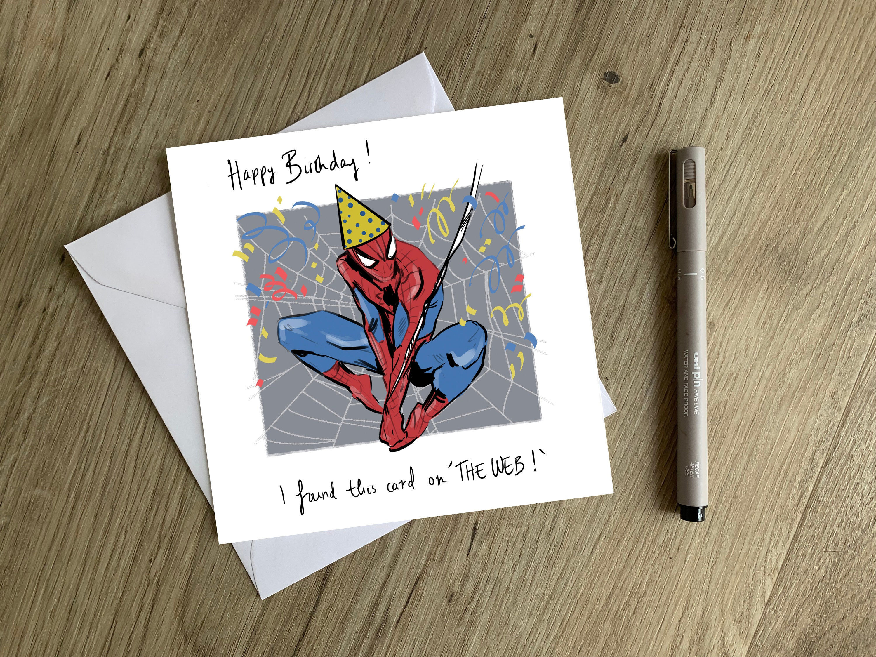 Wallpaper #NRVONpMB-CQNECa2DifU350 Spiderman Birthday Card Marvel Birthday Card Fan Greetings Etsy