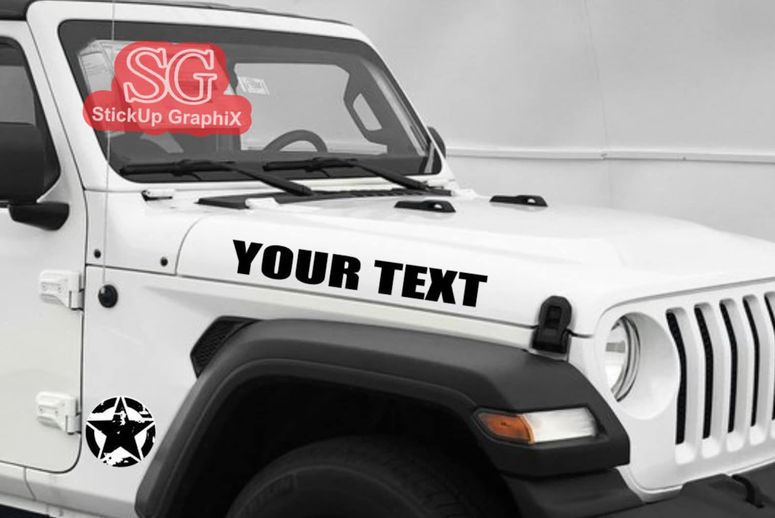 Wallpaper #uxnyO48BtGB6xQ78DbJj8 Custom Jeep Name Hood Decal Jeep Hood Decal Jeep Decal Jeep Etsy