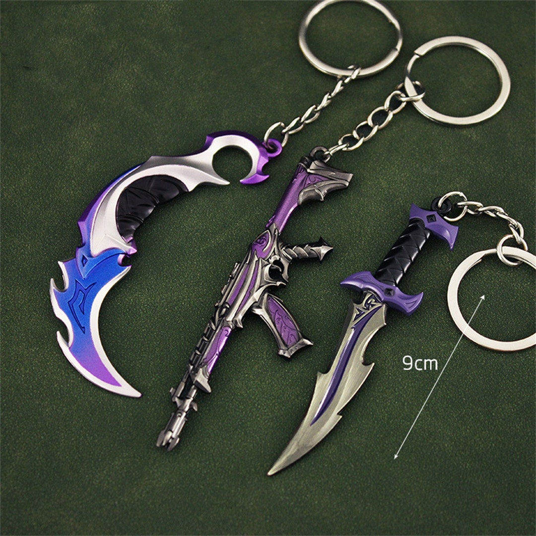 Wallpaper #DxlCFY8BtGB6xQ78mGse55 Valorant Weapons Keychains Valorant Keychain Gift Reaver Etsy