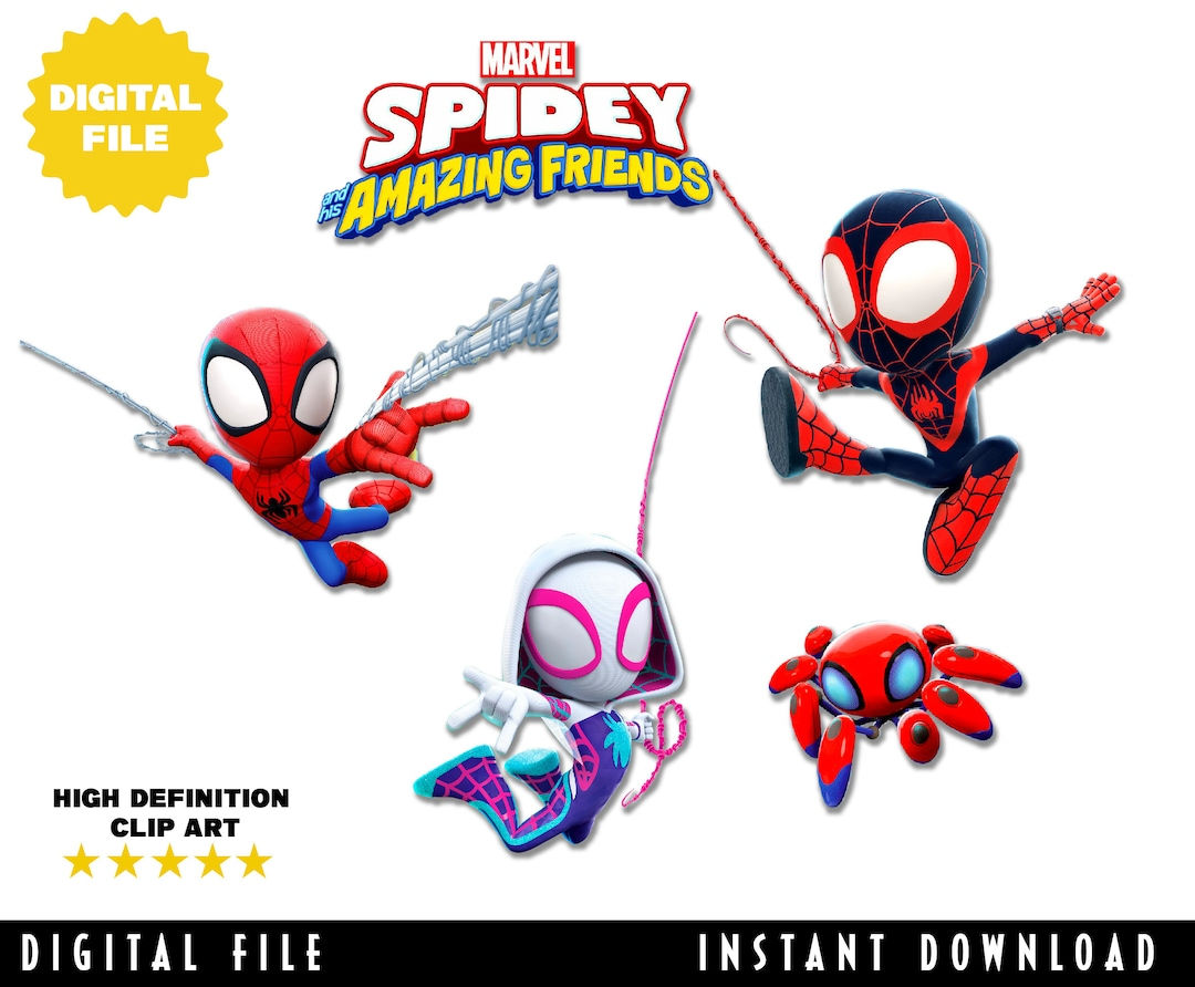 Wallpaper #Ix3SLZMBlOZrFDOkl9Jx12 Clipart Image Decor Spidey and His Amazing Friends Spidey Spiderman