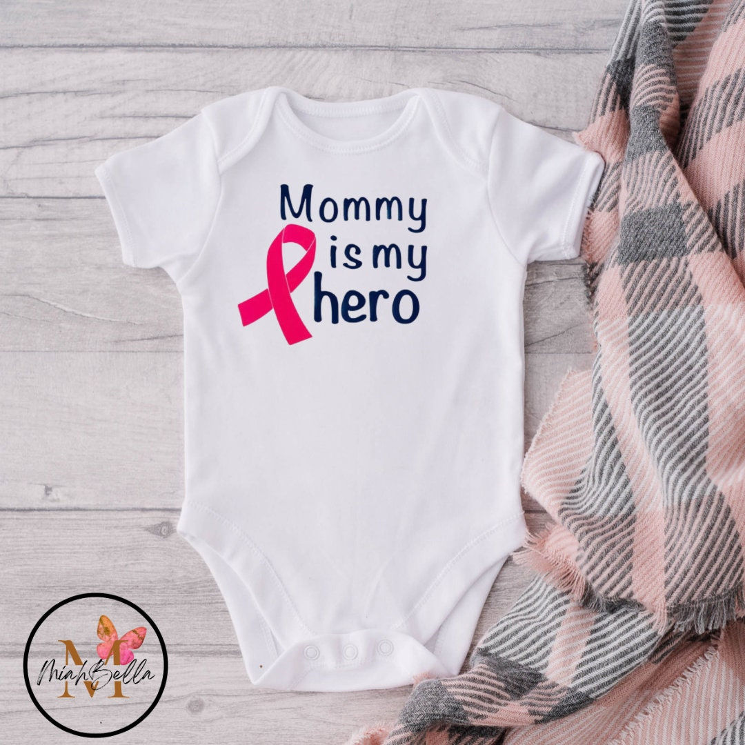 Wallpaper #OGdH-JIBSpphPi3-nIkz271 Cancer Onesie My Hero Onesie Breast Cancer Bodysuit Custom Unisex