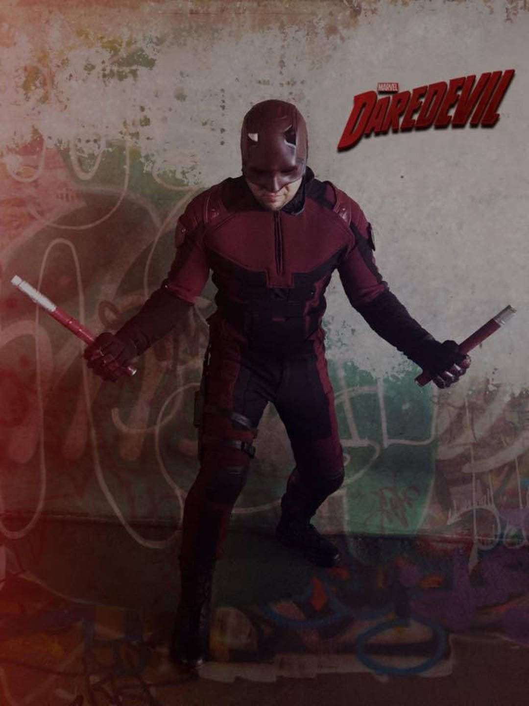 Wallpaper #0TG3NZMB5zzyi_yY41eA19 New Design Daredevil Season 3 Costume Cosplay Netflix Replica in