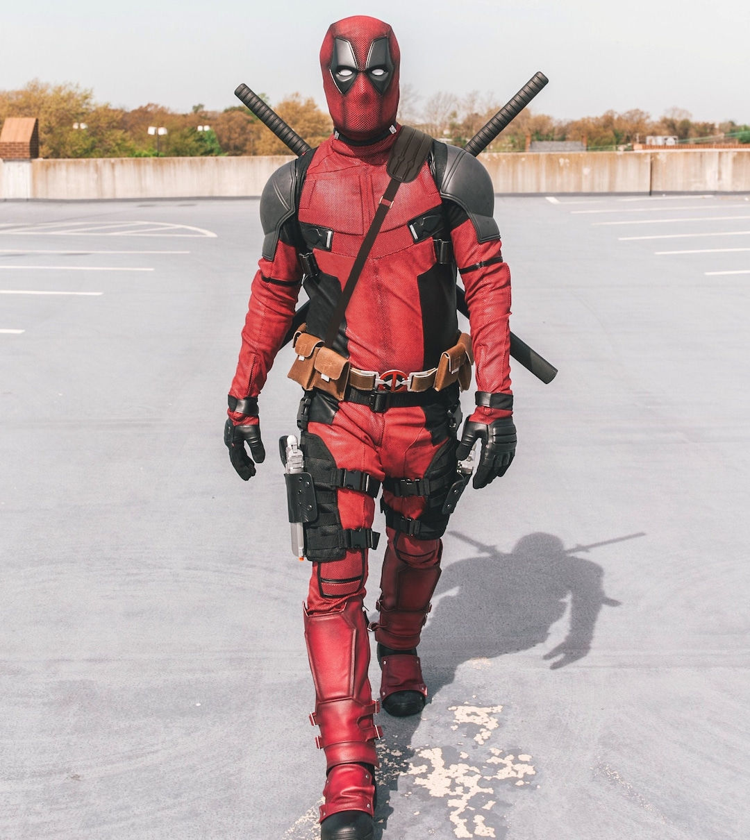 Wallpaper #HWfz8pIBSpphPi3-MnOE7 Deadpool Costume Cosplay Suit Made from V2 Screen Printed Fabric