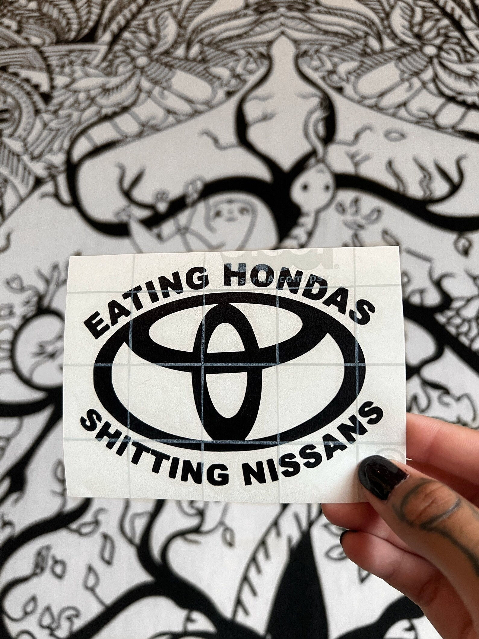 Wallpaper #HmcK_pIBSpphPi3-hp6b113 Toyota Vinyl Decal Funny Car Decal Funny Car Sticker Etsy