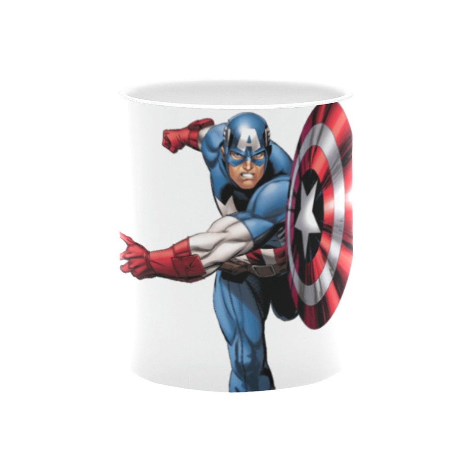 Wallpaper #4jG8NZMB5zzyi_yY2lc3335 Captain America Shield Mug Cup Super Hero Birthday Gifts Etsy