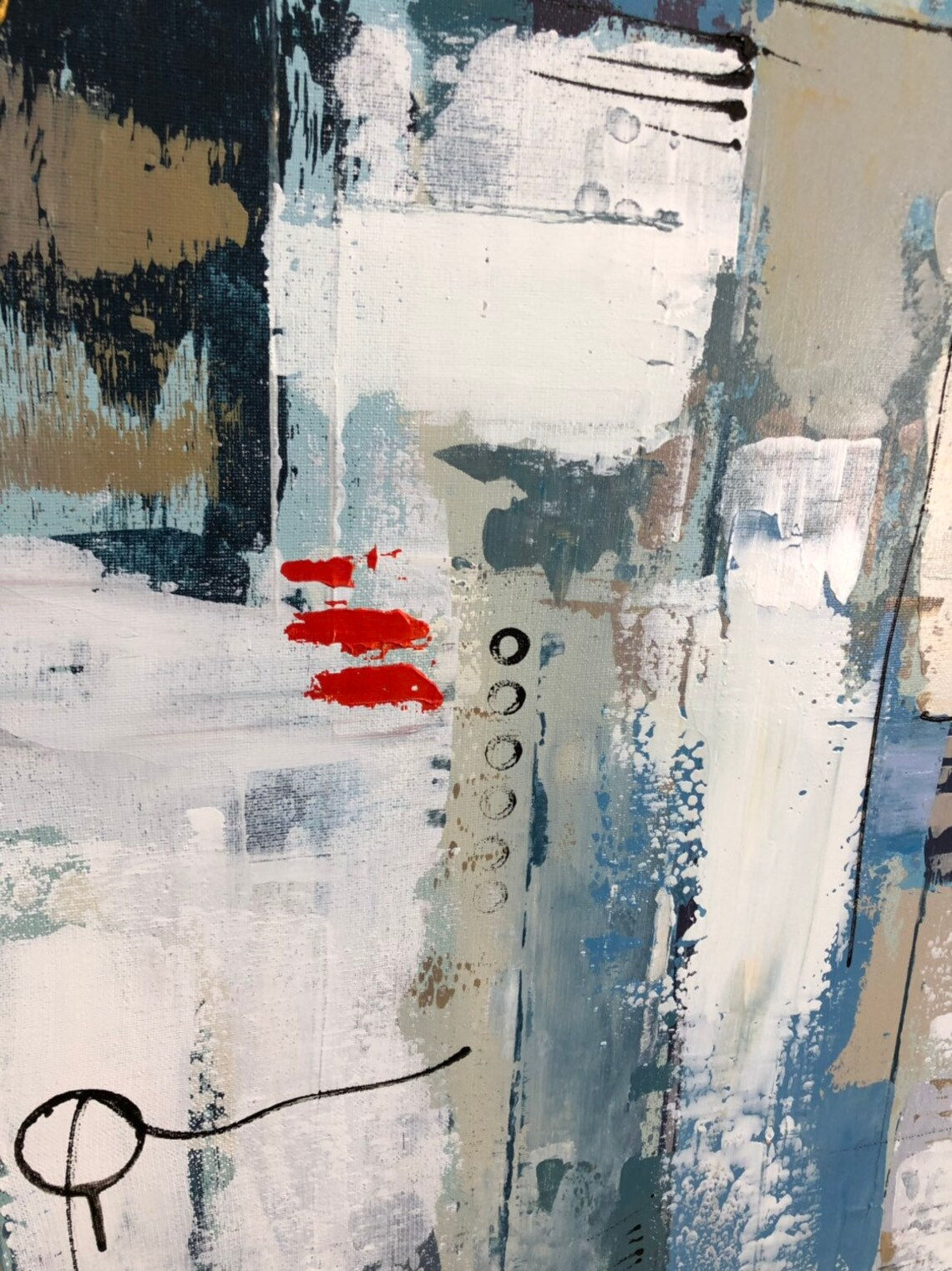 Wallpaper #6Bk3Io8BtGB6xQ78noH256 Large Original Abstract Painting Geometric Painting Canvas Art Etsy