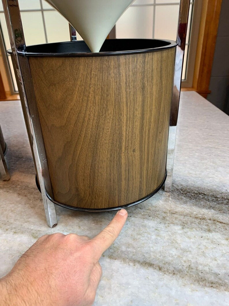 Wallpaper #2LgT3ZIBJvJKYCmEjv7f191 Vintage Mid Century Modern Space Ageatomiccosmic Woodgrain Etsy