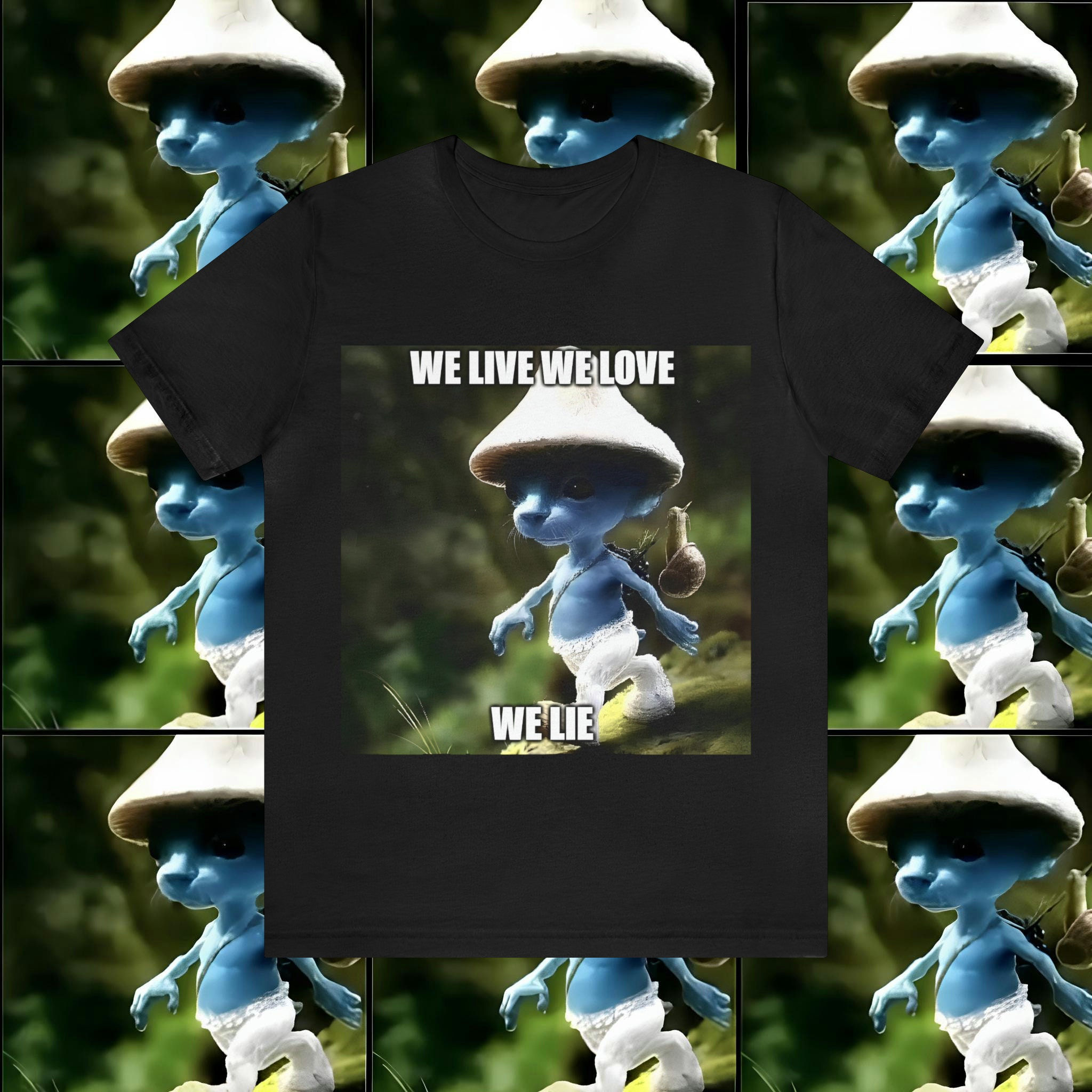 Wallpaper #V33g8Y4Bnwiau_P6Qwqi55 Cat Smurf Meme T Shirt Etsy