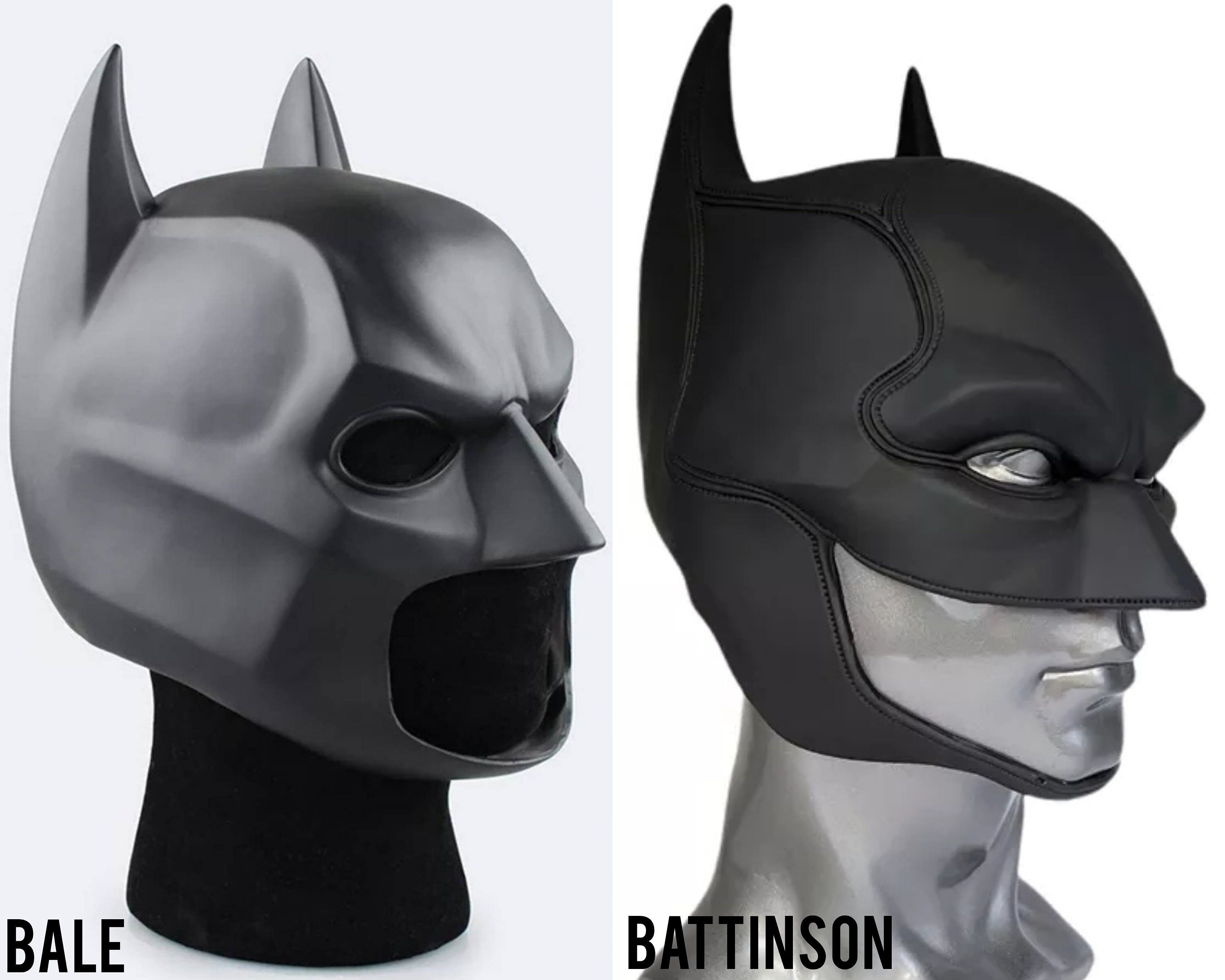 Wallpaper #0c3b2 Movie the Dark Knight Batman Helmet Pvc Flexible Mask Fancy Etsy