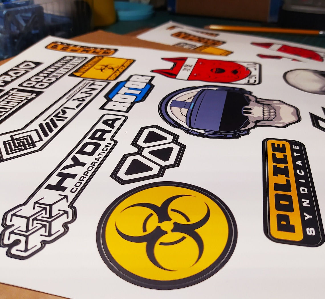 Wallpaper #tH0H8o4Bnwiau_P6-woB9 Cyberpunk Sticker Pack Waterproof Cyberpunk Decal Set Tag to Etsy