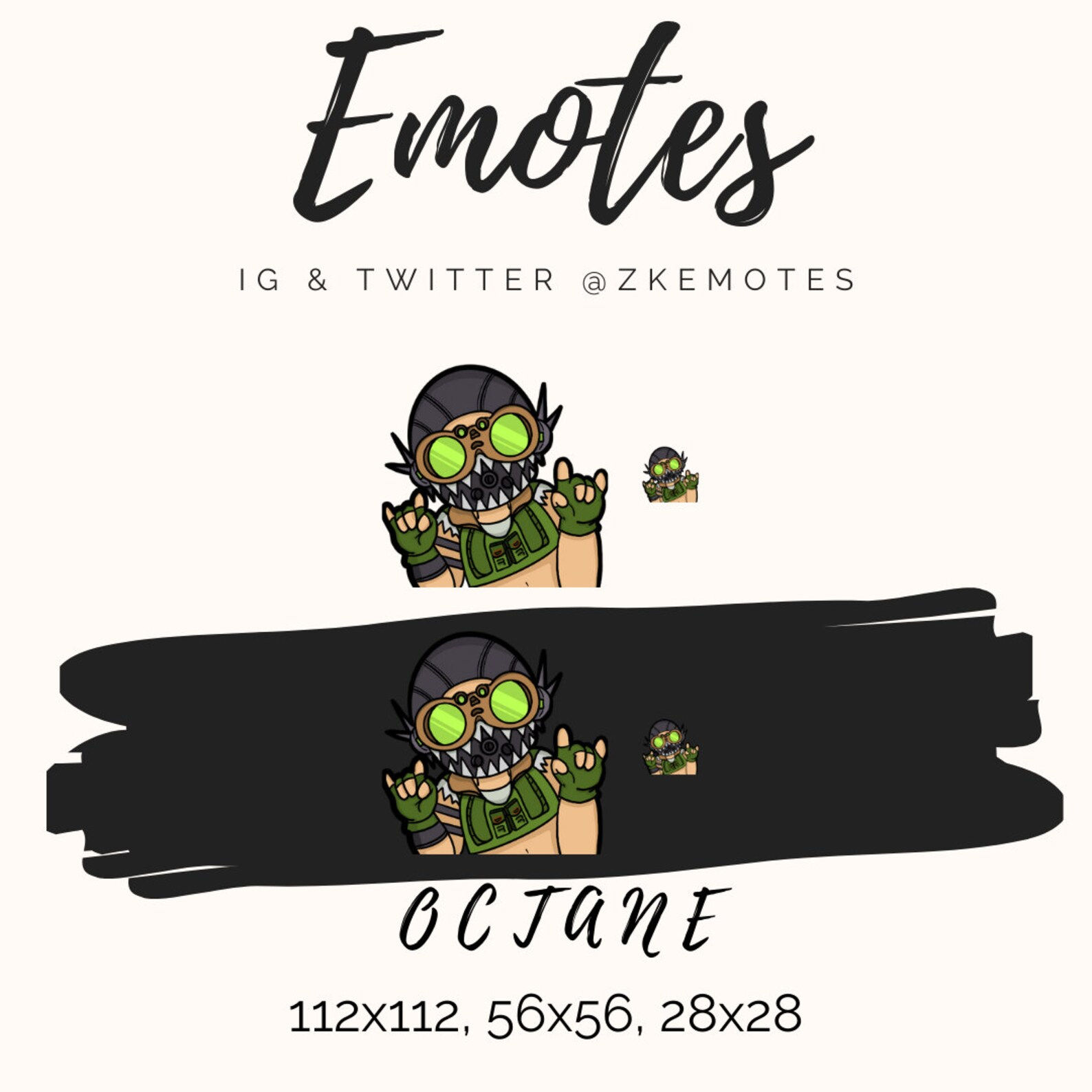 Wallpaper #Ymcr7JIBSpphPi3-aVFR301 Octane Apex Legends Emote Apex Legends Octane Twitch Emote Etsy Canada