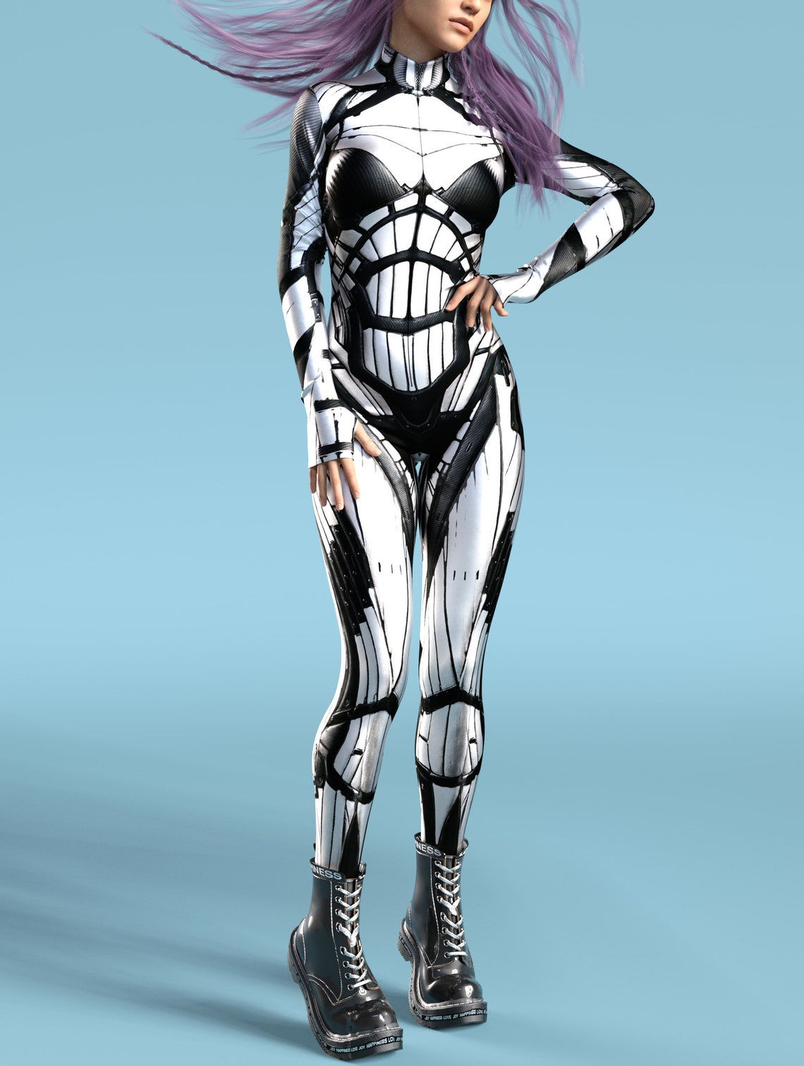 Wallpaper #XhXHuo4BmMigT4UnaFaq21 Cosplay Halloween Costume Cyberpunk Bodysuit Woman Robot Etsy