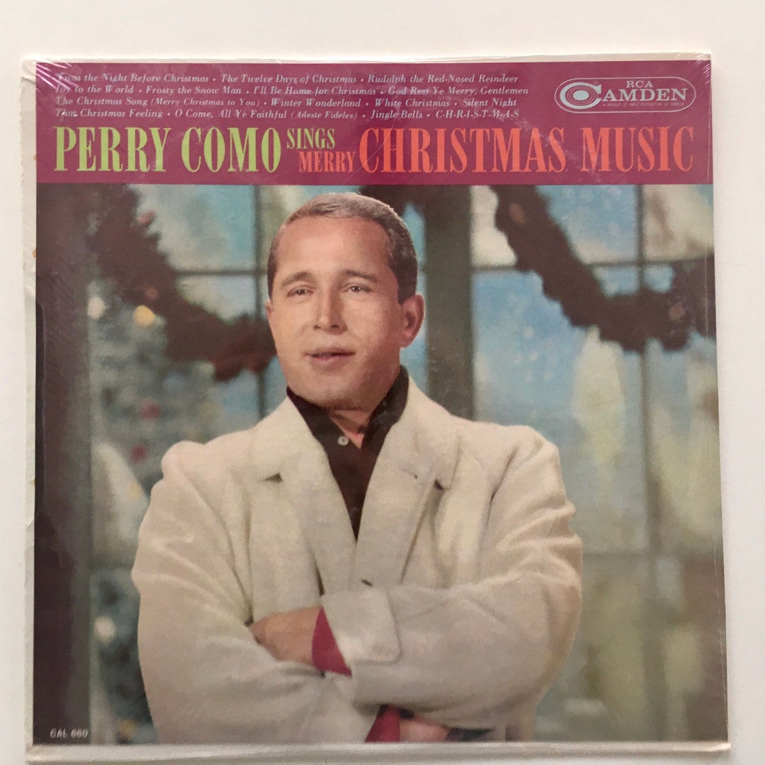 Wallpaper #vDGxNZMB5zzyi_yYmFdh230 Perry Como Sings Merry Christmas Music Sealed Lp Vinyl Record Album