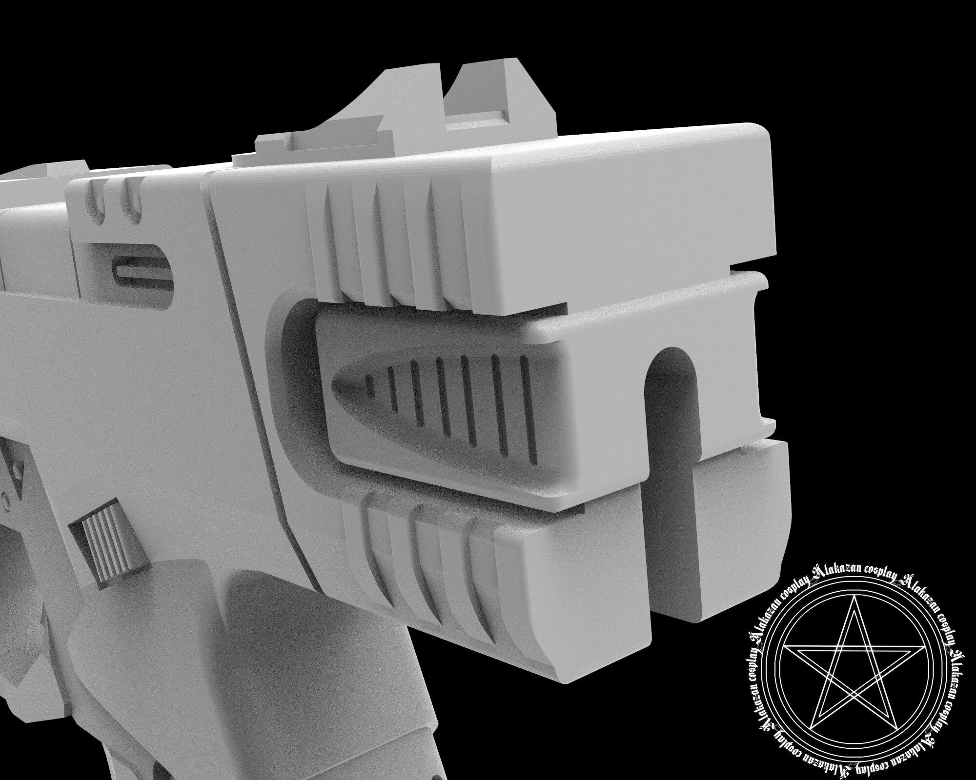 Wallpaper #gmdL_5IBSpphPi3-4aLN147 Militech M 10af Lexington Cyberpunk Inspired Pistol 3D File Etsy Canada