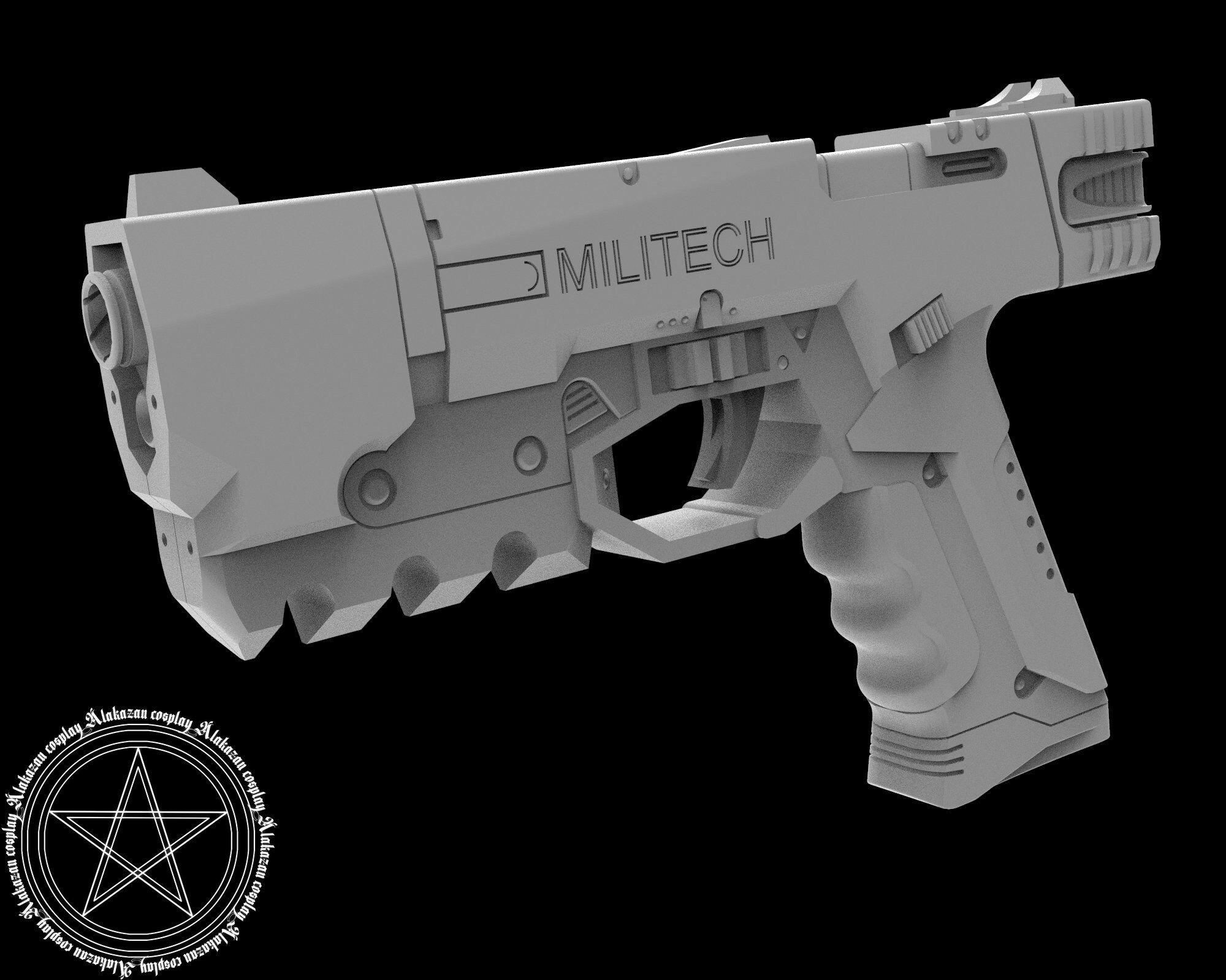 Wallpaper #CWfV7pIBSpphPi3-jF_J307 Militech M 10af Lexington Cyberpunk Inspired Pistol 3D File Etsy Canada