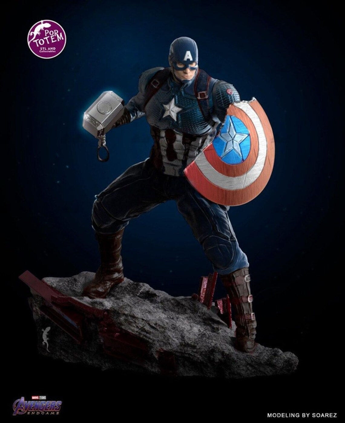 Wallpaper #DxXDto4BmMigT4Un6lRQ0 Captain America Stl 3D Print File Etsy