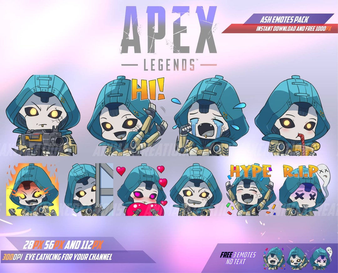 Wallpaper #oUL-PJMBOBpx0NhmEcKU14 Ash Apex Legends Emotes Ash Apex Legends Chibi Apex Legends Emotes