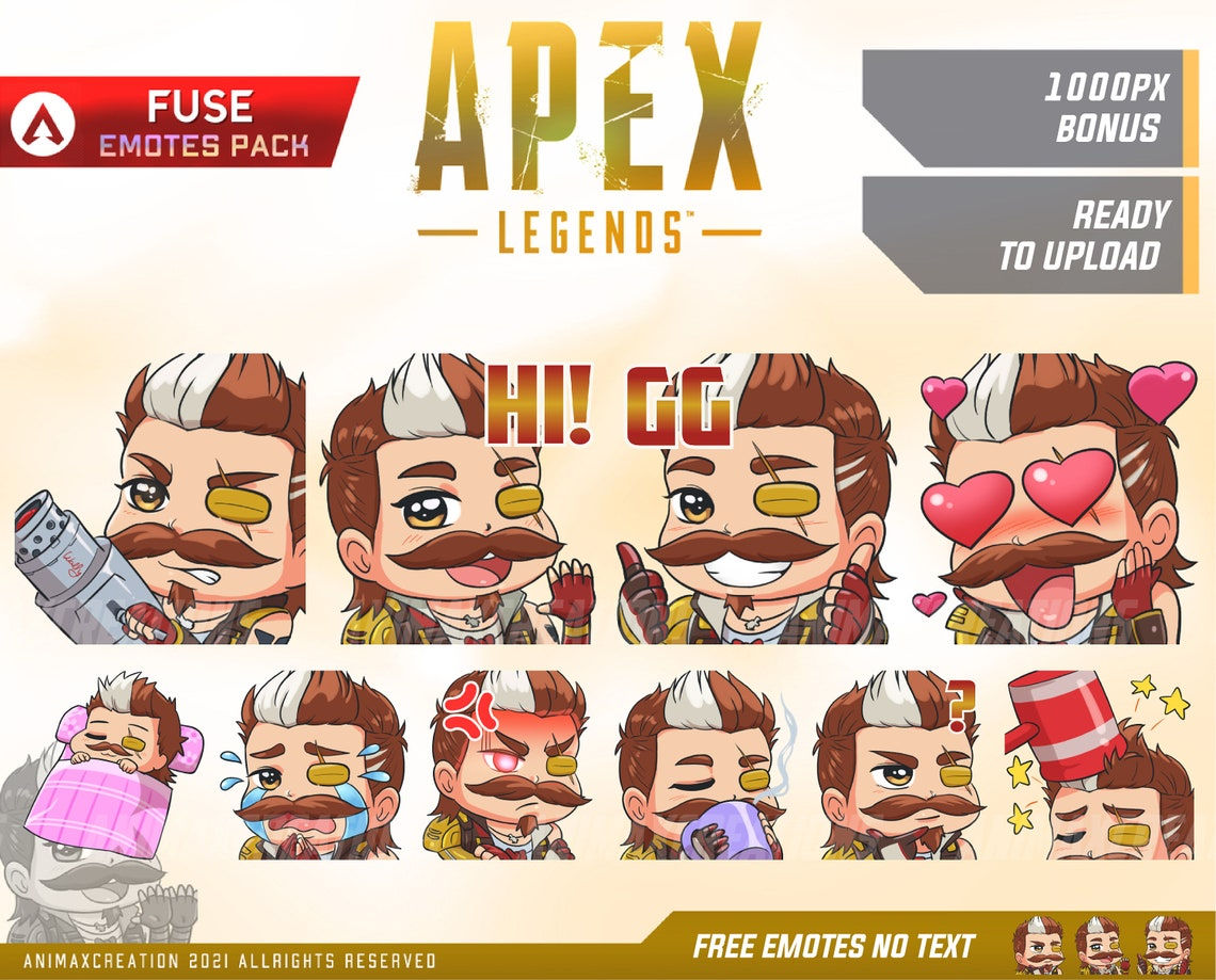 Wallpaper #KmhvIpMBSpphPi3-ejPs79 Fuse Apex Legends Emotes Fuse Apex Legends Chibi Apex Legends Emotes