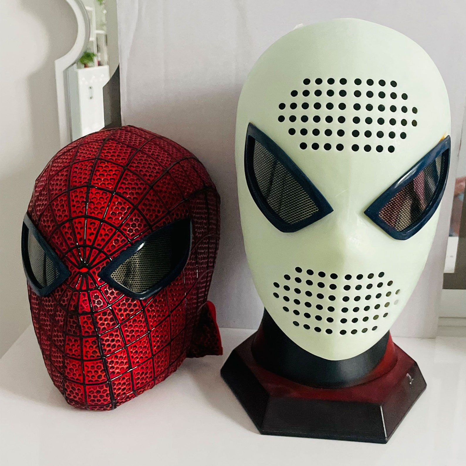 Wallpaper #wmjaIJMBSpphPi3-fy6o209 Customized Spider Man 1 Helmet Andrew Garfield Spider Man Etsy