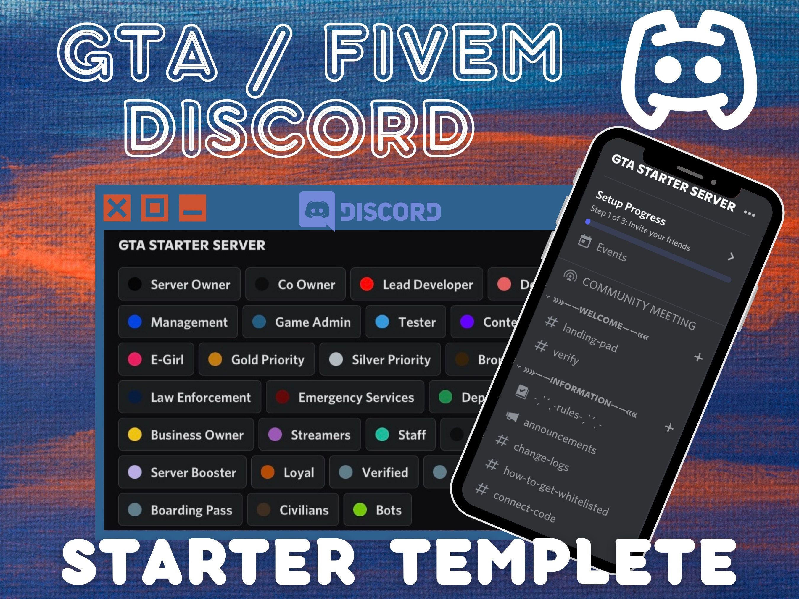 Wallpaper #UzUKkpcBk_lpvpalppRo130 Gta Discord Server Template Fivem Discord Server Custom Discord