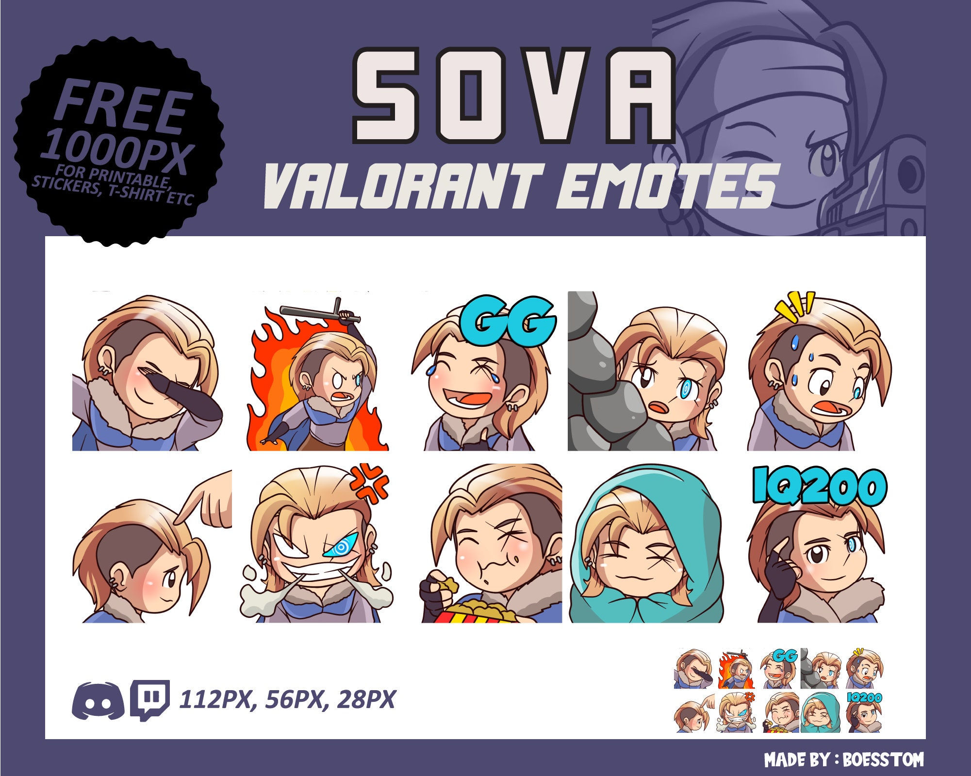 Wallpaper #lGeUCZMBSpphPi3-fNDx1 Sova Valorant Emotes Sova Emotes Valorant Emotes Twitch Emotes