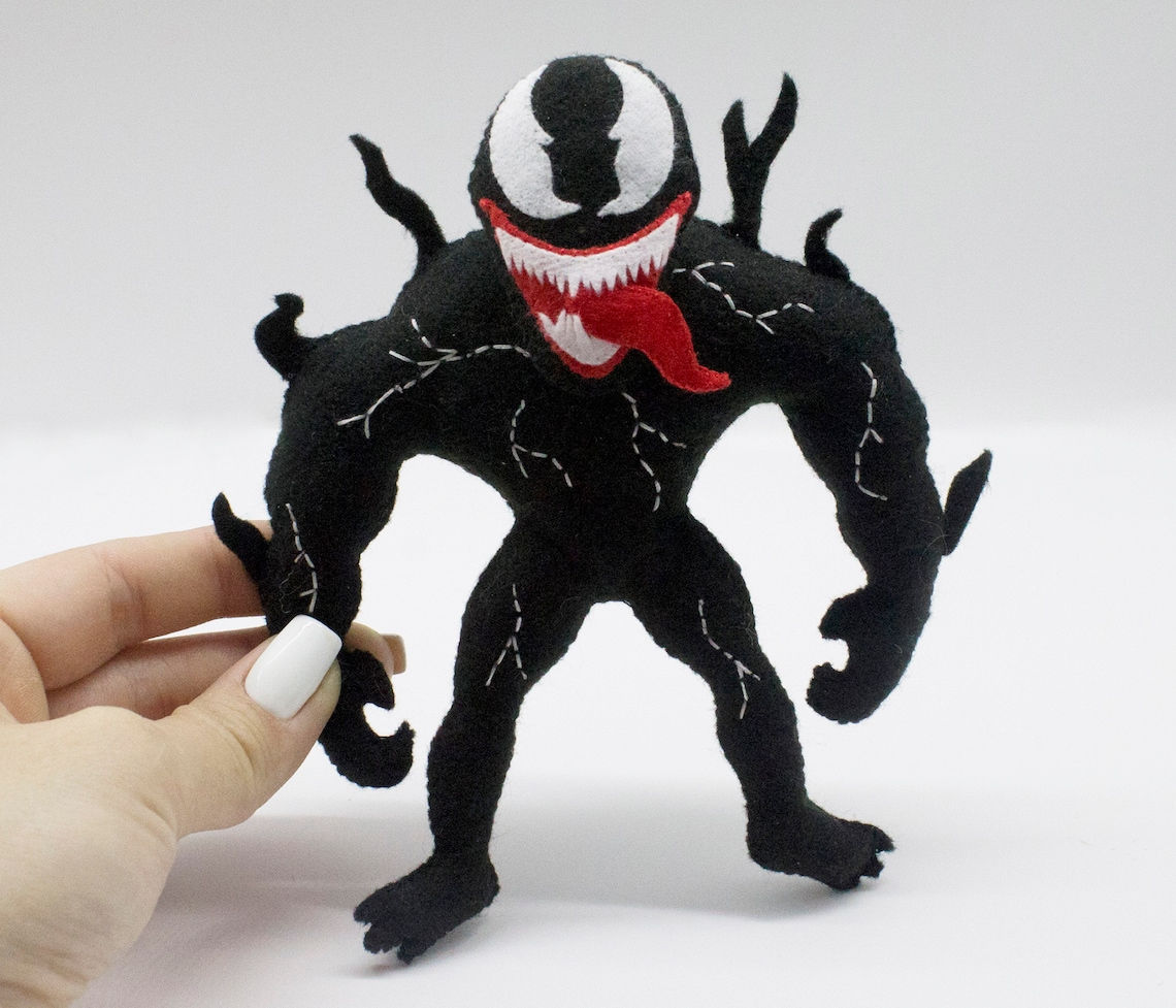 Wallpaper #ZfTCOpMBKFX8bn3reHmO231 Venom Marvel Superhero Venom Plush Toy Felt Venom Doll Etsy