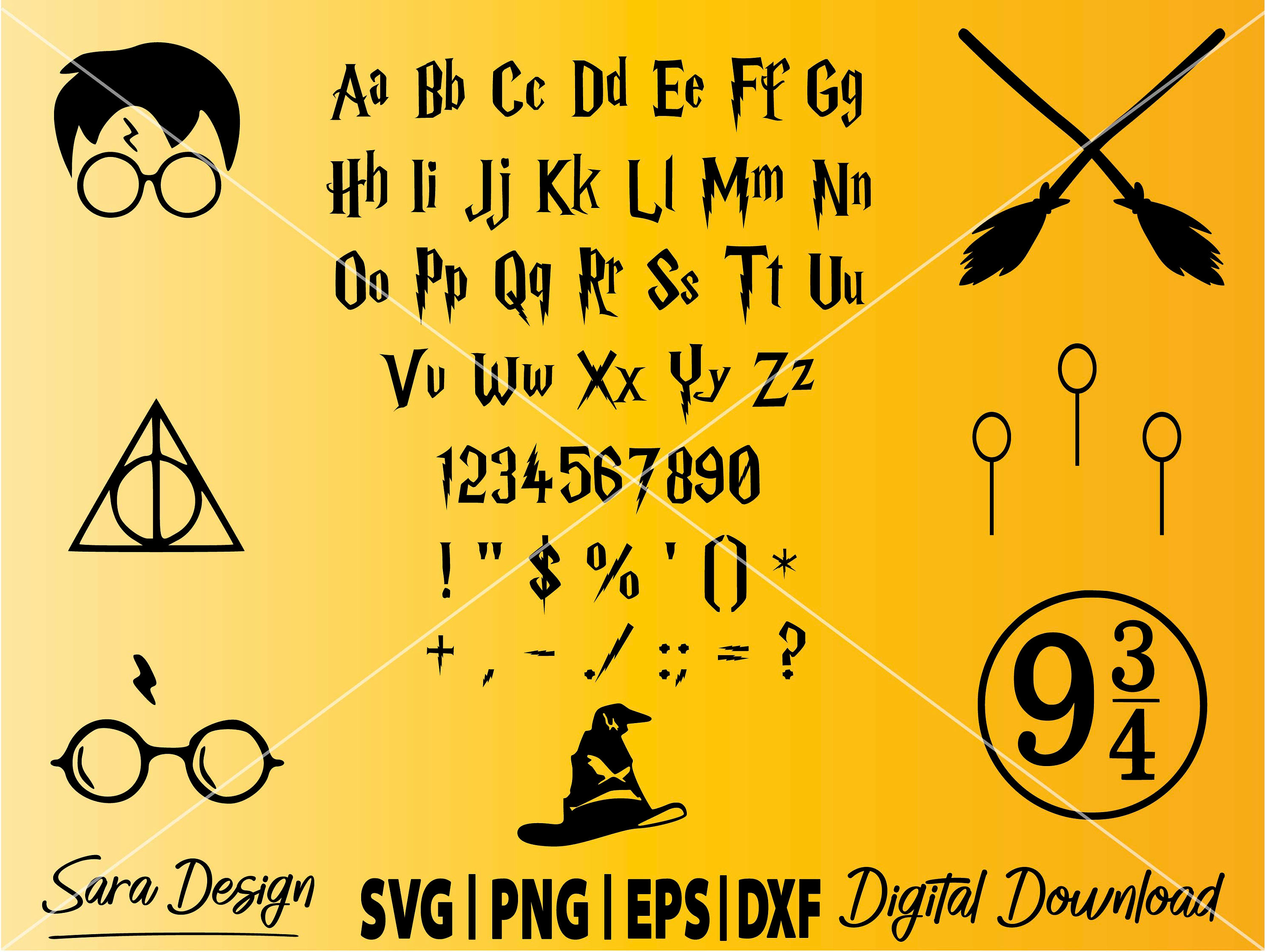 Wallpaper #bc0f4 Free Harry Potter Numbers 1 10 Printables Stevie Doodles Free