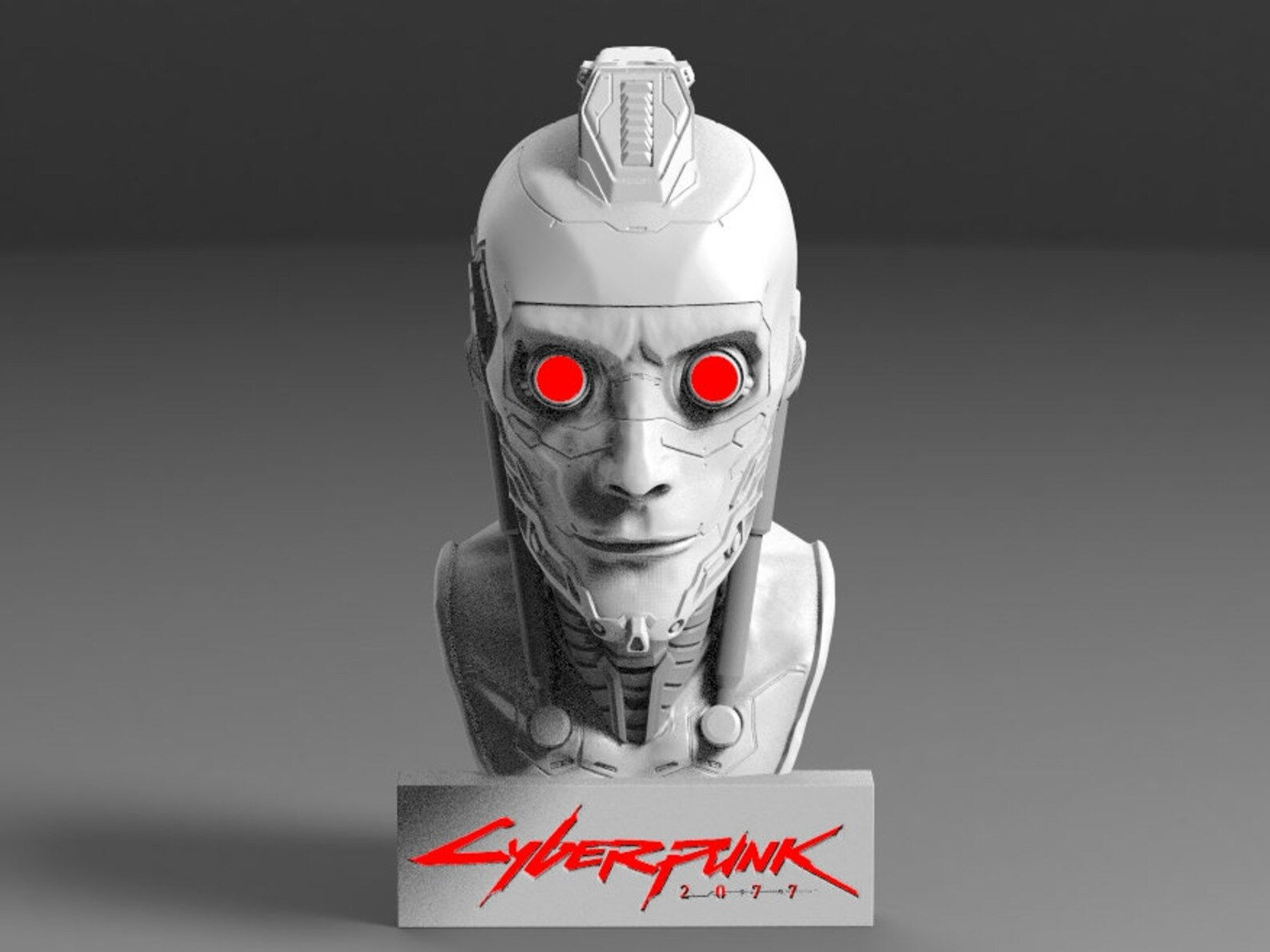 Wallpaper #mxmHAo8BtGB6xQ787kqK40 Cyberpunk 2077 Bust Lamp Stl File Etsy