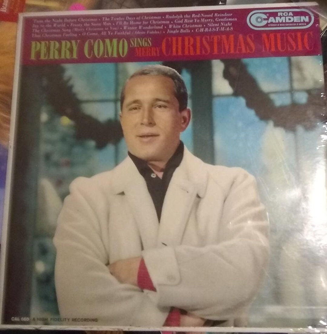 Wallpaper #vDGxNZMB5zzyi_yYmFdh138 Still Sealed Perry Como Sings Merry Christmas Music Vinyl Etsy